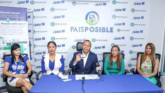 País Posible lanza el programa “Yo voto y defiendo mi voto" - Diario Libre