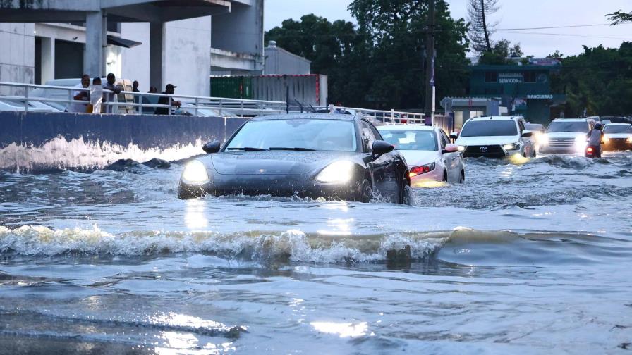 Por segundo día, lluvias muestran lugares vulnerables en el Gran Santo Domingo