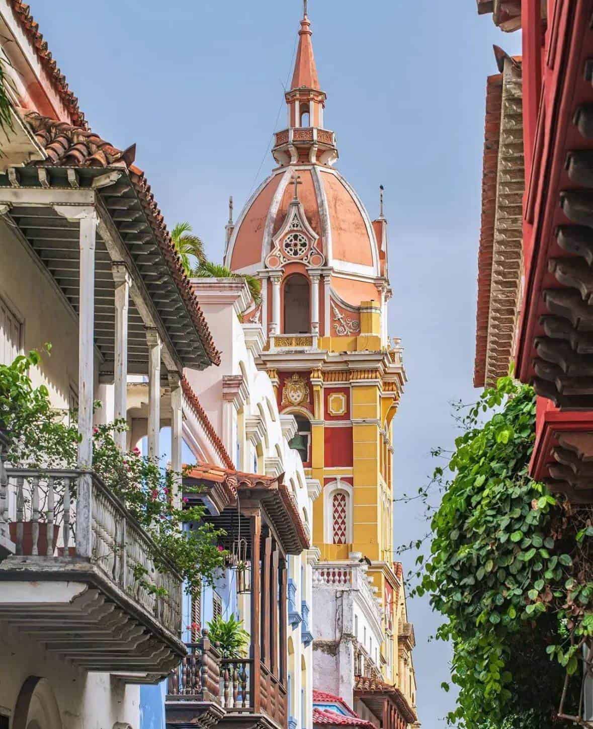 Vista de la Catedral Santa Catalina de Alejandría.