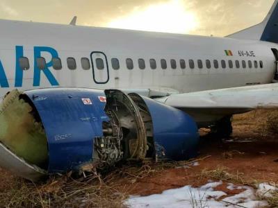 Boeing 737: Incidente aéreo en aeropuerto de Dakar