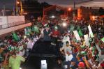 Leonel Fernández encabeza marcha-caravana en Azua Leonel Fernández encabeza marcha-caravana en Azua
