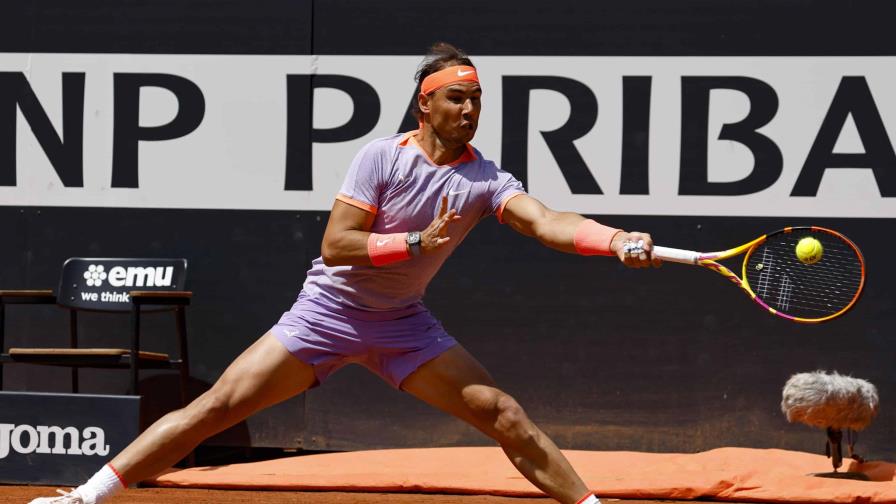 Rafael Nadal reacciona ante Zizou Beggs y avanza a segunda ronda en el Masters 1000 de Roma