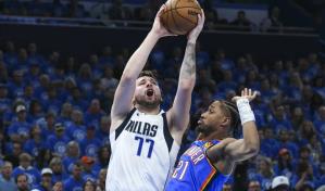 Doncic repunta con 29 puntos; Mavs igualan 1-1 serie ante Thunder