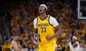 Nembhard logra triple agónico; Pacers se imponen a Knicks y se acercan en semifinal del Este