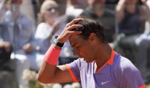 Nadal no sabe si jugará el Abierto de Francia tras quedar fuera en la tercera ronda en Italia