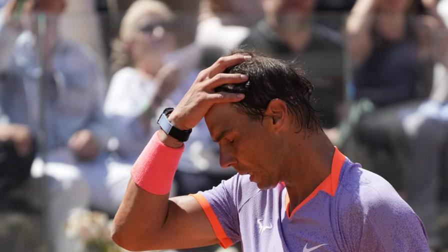 Nadal no sabe si jugará el Abierto de Francia tras quedar fuera en la tercera ronda en Italia