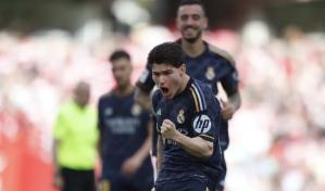 Real Madrid golea al Granada con doblete de Brahim Díaz