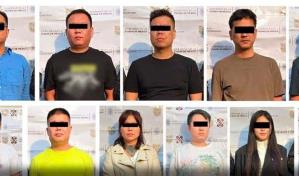 Detienen a 11 chinos en Ciudad de México por venta de drogas y explotación sexual