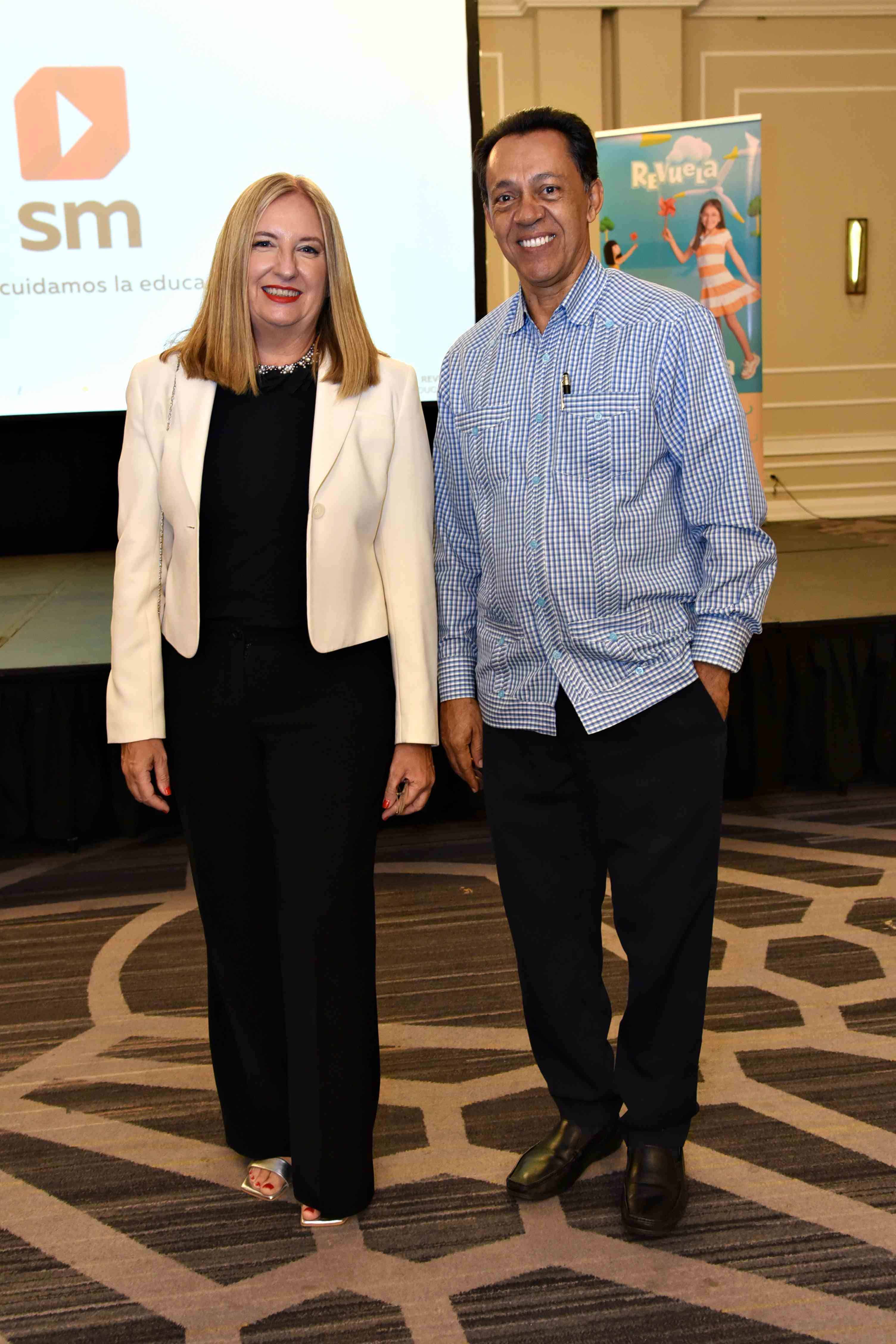 Silvia Lanteri y Sergio Quezada.