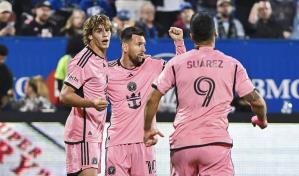Messi se lleva susto pero Inter Miami supera a Montreal para hilar su 5to triunfo