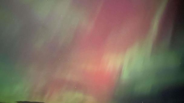 Inusuales auroras boreales pueden ser esta noche de nuevo visibles en zonas de EE.UU.