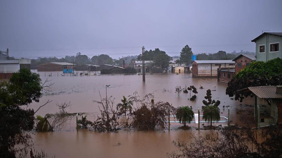 Las lluvias se intensifican en el sur de Brasil y la situación puede empeorar