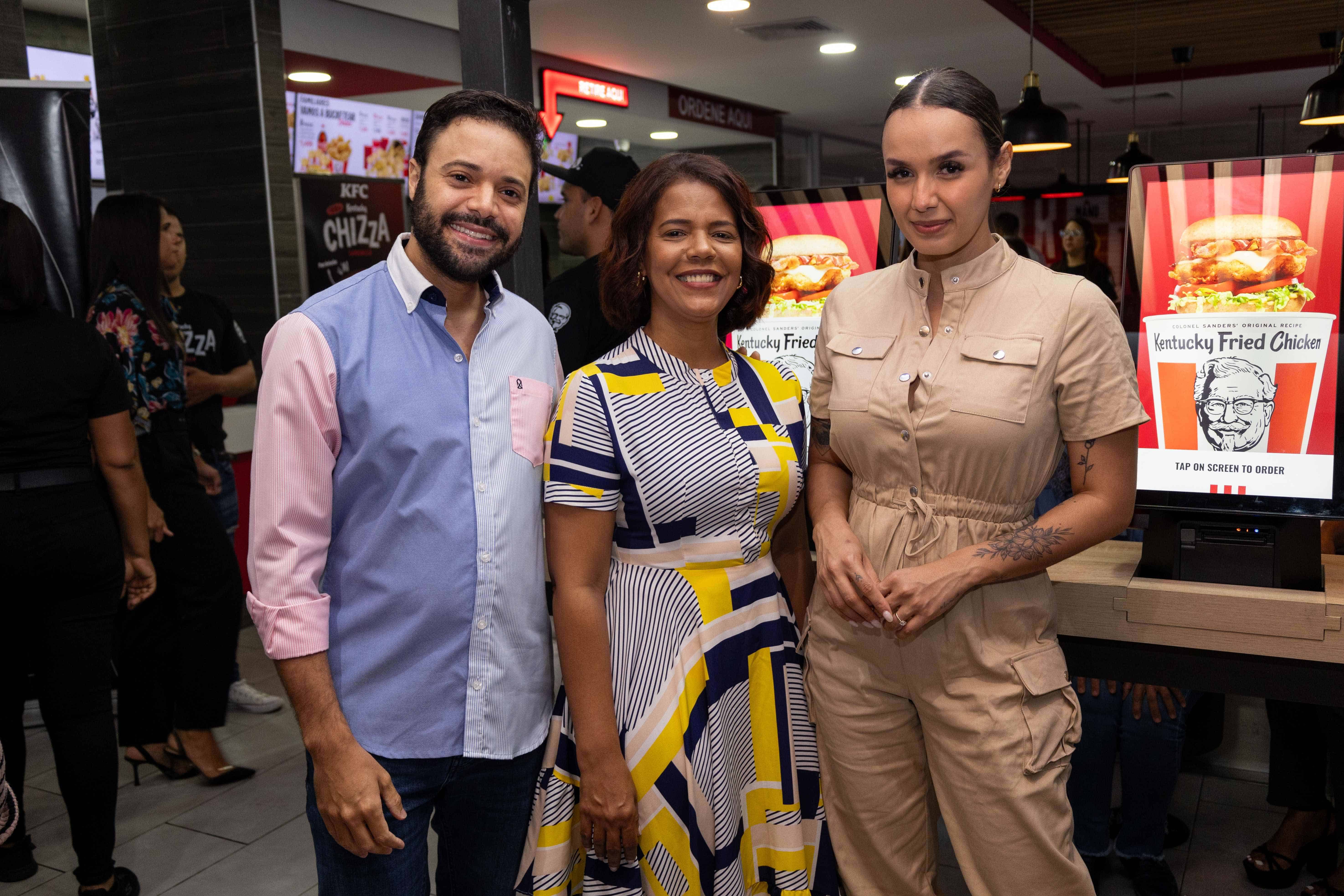 Edward cruz, Marivel de lo santos y Jessica Klemps