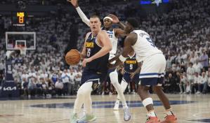 Los Nuggets igualan 2-2 la serie ante Timberwolves de la mano de Jokic y Gordon