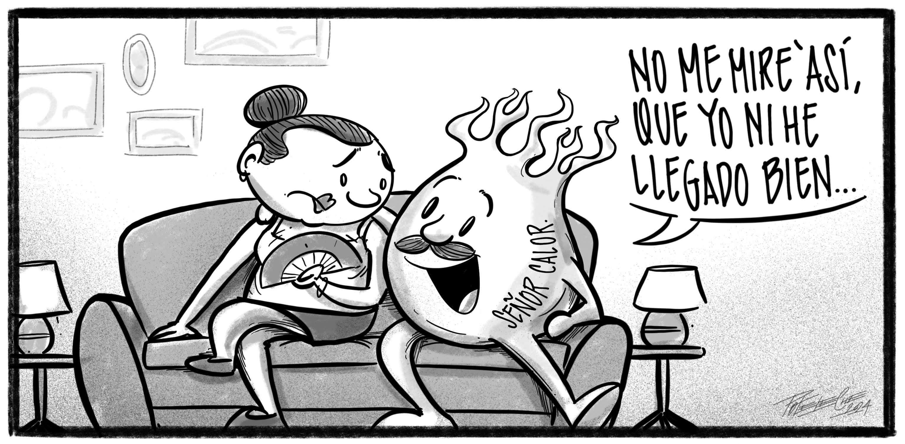 Caricatura de Noticiero Poteleche 14 mayo 2024