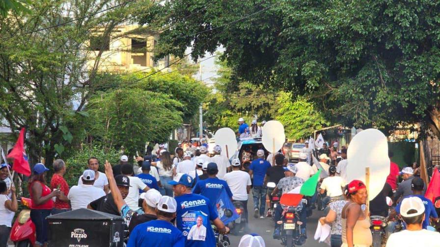 PRM cierra campaña en La Vega con marcha-caravana PRM cierra campaña en La Vega con marcha-caravana