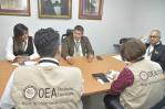 OEA comienza trabajos de observación para las elecciones del domingo OEA comienza trabajos de observación para las elecciones del domingo
