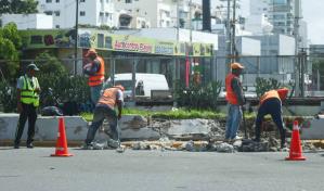 Obras Públicas desmiente avería en paso a desnivel de la Tiradentes