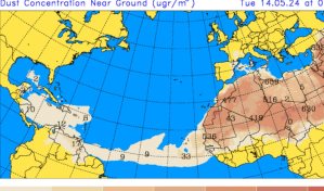 Temperaturas calurosas continuar&aacute;n toda la semana; Santo Domingo y Santiago registran 34 &deg;C