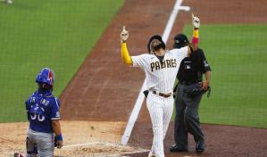 Fernando Tatis Jr. superó a padre en jonrones en 1,252 turnos menos