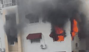 Incendio consume ajuares en apartamento del residencial Cuidad Real II