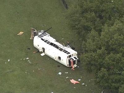 Ocho muertos y 40 heridos tras accidente en Florida