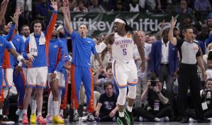 Thunder se repone a defensiva de Mavericks para igualar 2-2 la serie