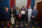 Senado de Nueva York honra a David Ortiz, Big Papi, por contribución Deportiva y Filantrópica