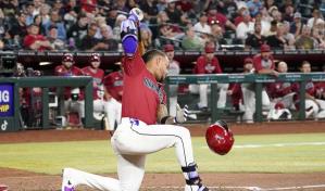 Ketel Marte extendió a 15 su racha de partidos conectando de hit