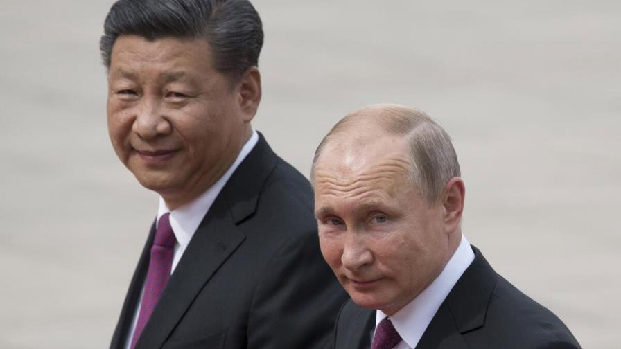 Vladimir Putin llega a China para una visita de dos días