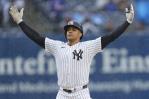 Juan Soto regresa a San Diego y conecta 1 de los 4 jonrones  que dan la victoria a Yankees Juan Soto regresa a San Diego y conecta 1 de los 4 jonrones  que dan la victoria a Yankees