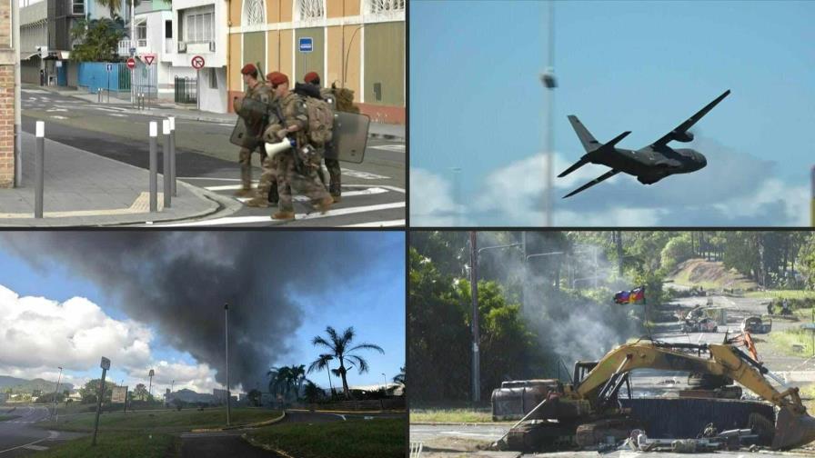 Francia despliega tropas en Nueva Caledonia