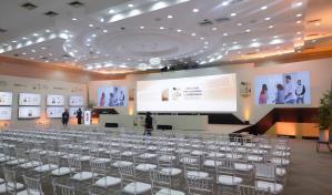 Centro de divulgación de resultados listo para las elecciones del domingo