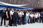 JetBlue recibe estudiantes dominicanos en la terminal del aeropuerto JFK de Nueva York JetBlue recibe estudiantes dominicanos en la terminal del aeropuerto JFK de Nueva York