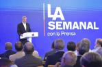 Presidente Abinader encabeza LA Semanal con la Prensa Presidente Abinader encabeza LA Semanal con la Prensa