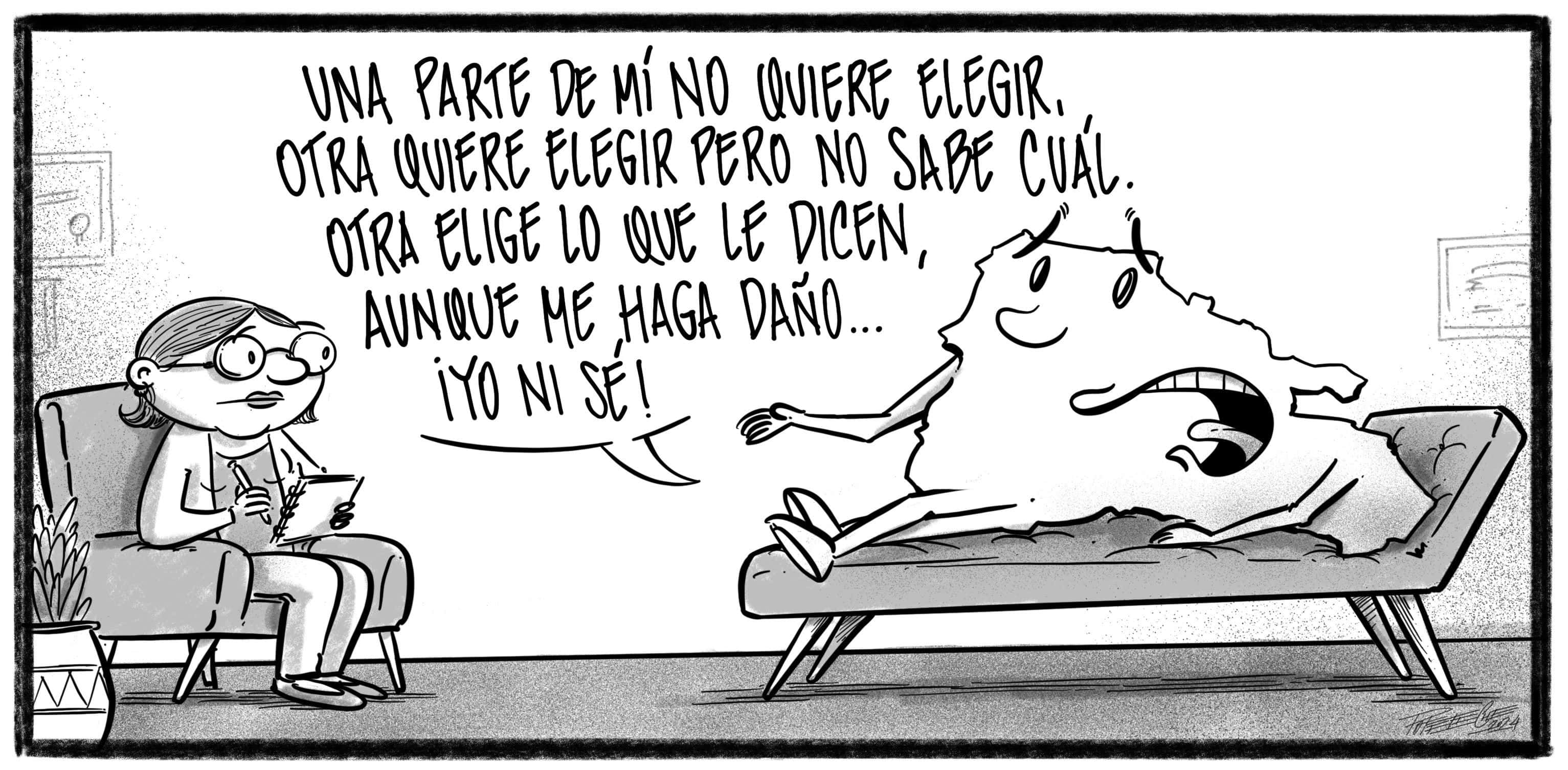 Caricatura de Noticiero Poteleche 17 mayo 2024