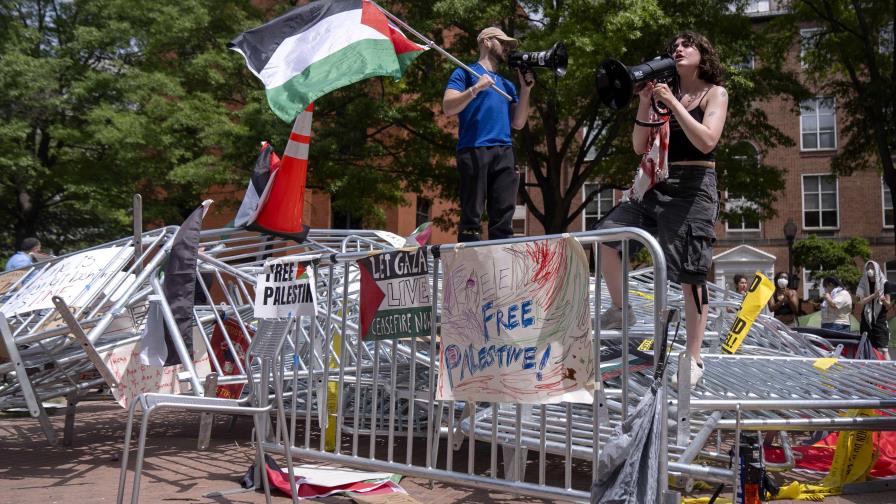 Un mes de ocupaciones en las universidades de EE.UU. en rechazo al apoyo a Israel