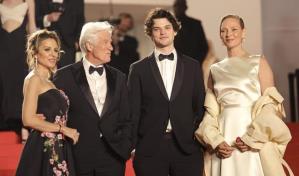 Uma Thurman brilla junto a Richard Gere para estrenar Oh Canada en Cannes