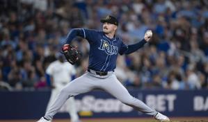 Alexander coquetea con juego perfecto hasta la 8va en triunfo de Rays ante Azulejos