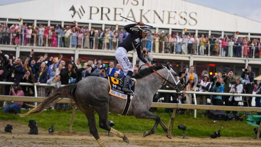 Seize the Grey se corona en Preakness; el ejemplar montado por Joel Rosario llegó en quinto lugar