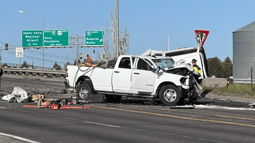 Seis muertos y 10 heridos en Idaho al chocar camioneta pickup con furgoneta