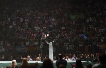 Milei en el acto de Vox en Madrid: abrir la puerta al socialismo es invitar a la muerte