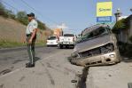 Tres personas resultan heridas en accidente de tránsito en Baní-Azua Tres personas resultan heridas en accidente de tránsito en Baní-Azua
