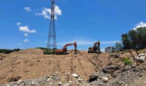 Paran extracción de agregados que puso en peligro torres de transmisión eléctrica en San Cristóbal