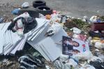 Resaca electoral deja cúmulo de basura en el Distrito Nacional