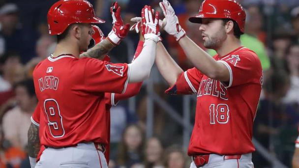 Schanuel, O’Hoppe y Adell dan jonrón en la quinta y los Angelinos vencen 9-7 a los Astros