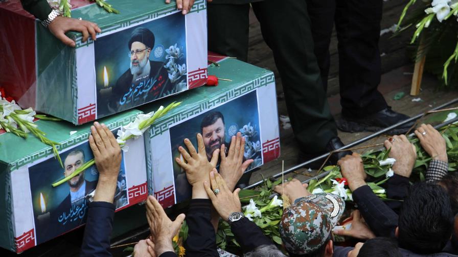 Irán inicia ceremonias fúnebres para despedir al presidente Ebrahim Raisi