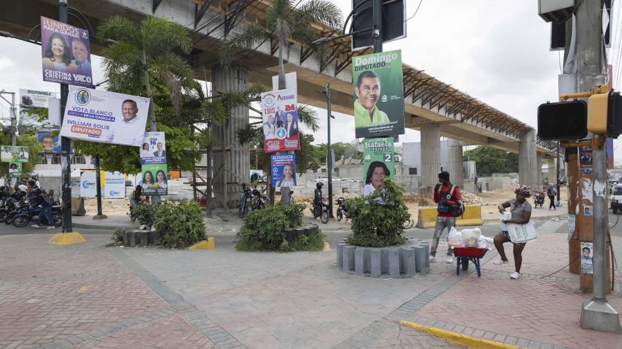 Contaminación visual post elecciones en Santo Domingo