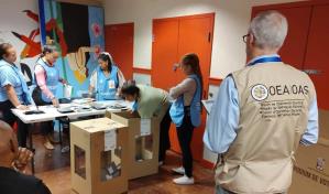 Informe de la OEA sobre elecciones: La institucionalidad electoral del país ha salido fortalecida