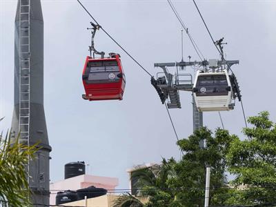 Restablecen servicio en la línea 1 del teleférico